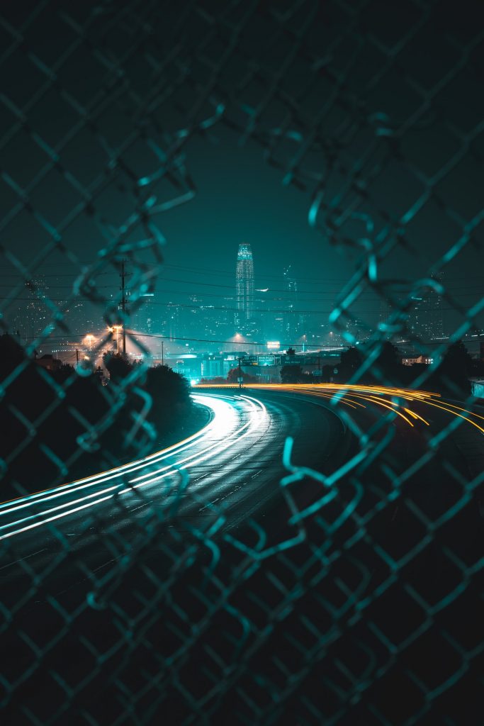 Wallpaper Light Trails
