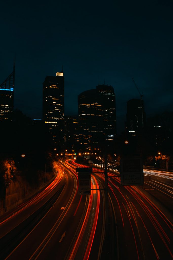 Wallpaper Light Trails