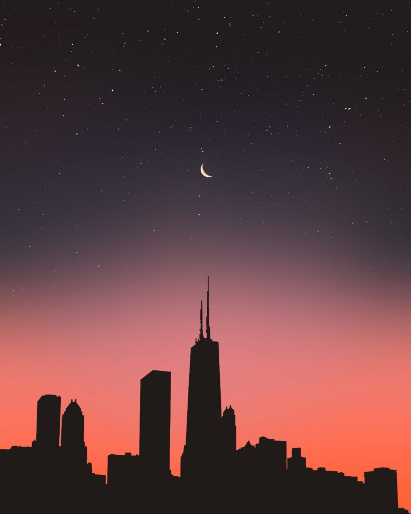 Wallpaper Siluet