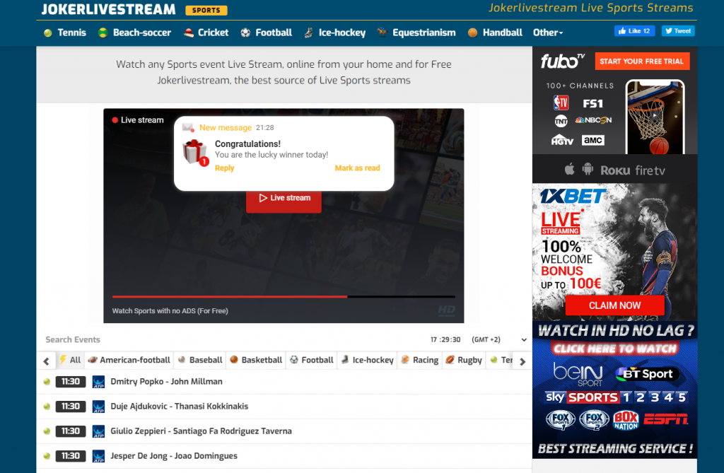 Joker Live Stream