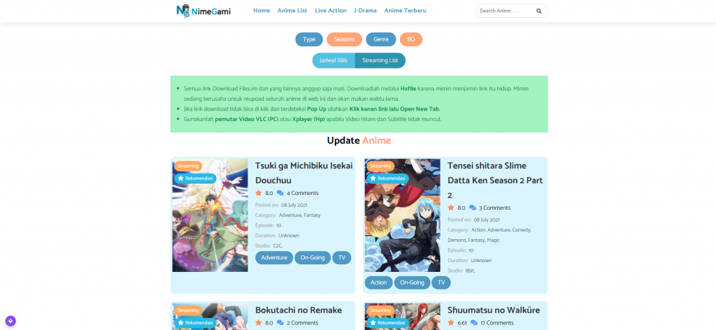 Download Anime Sub Indo di NimeGami.com