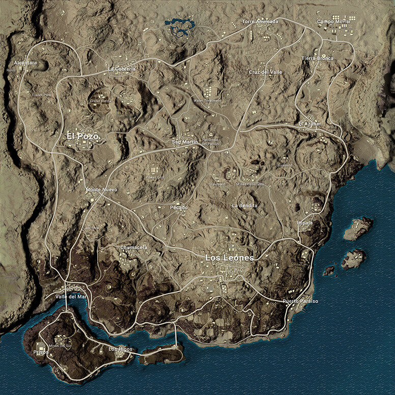 4 Map Populer di PUBG Dan Info Menarik