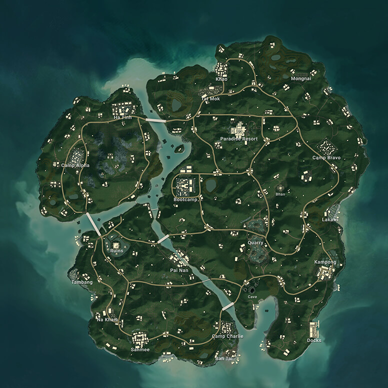 4 Map Populer di PUBG Dan Info Menarik