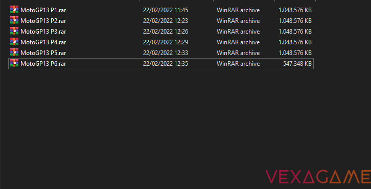 File part yang tersedia