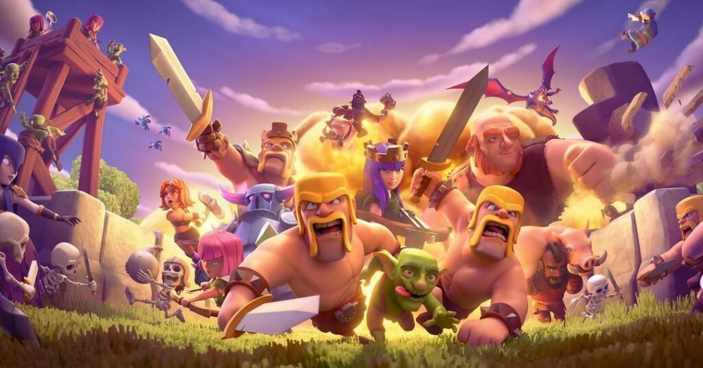 coc game terbaik buatan tencent yabg dikembangkan oleh supercell
