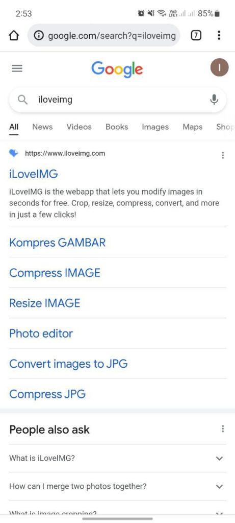 Kunjungi iLoveIMG
