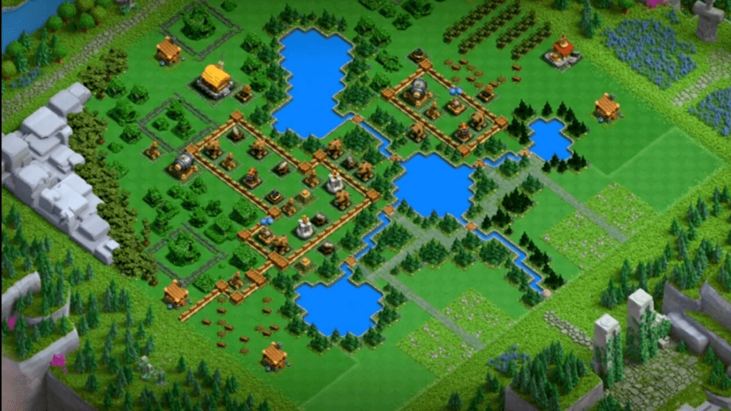 Base Clan Capital Coc Level 1 