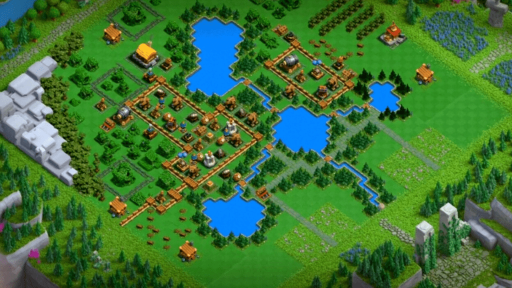 Base Clan Capital Coc Level 1 