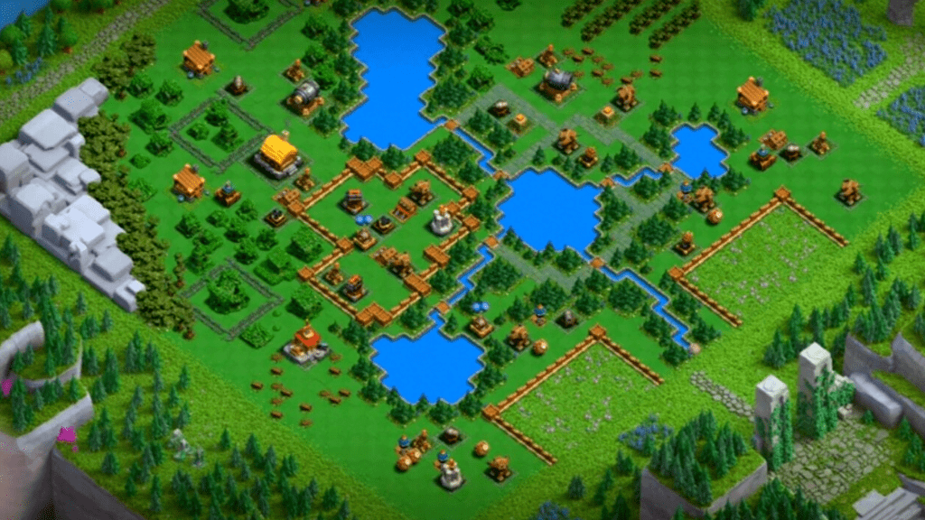Base Clan Capital Coc Level 1 