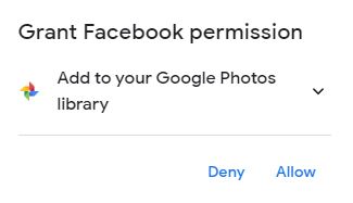 Transfer Foto Facebook ke Google Photo