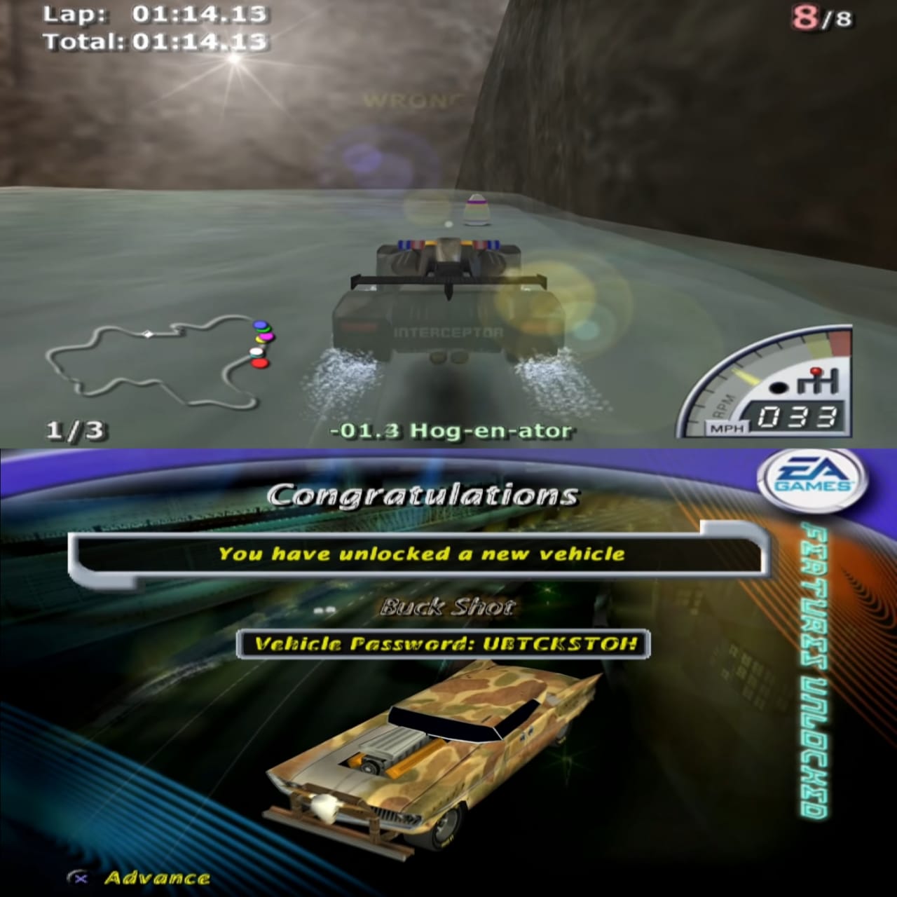 Easter Egg di Rumble Racing