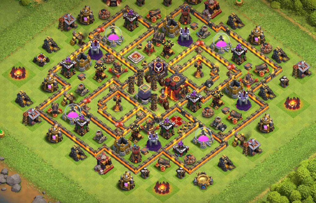Best clash of clans th10 base 🔥 Copy Base Town Hall 10 TH10 