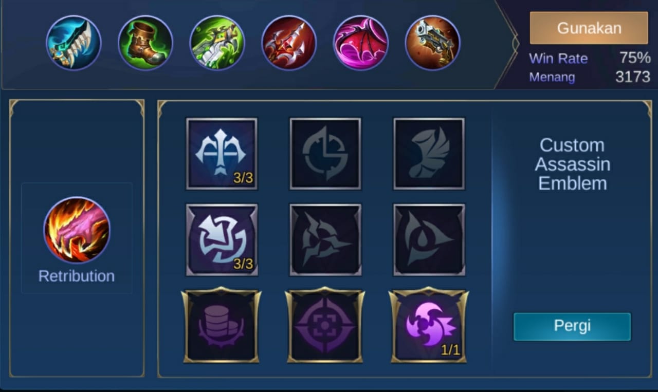 Hero items