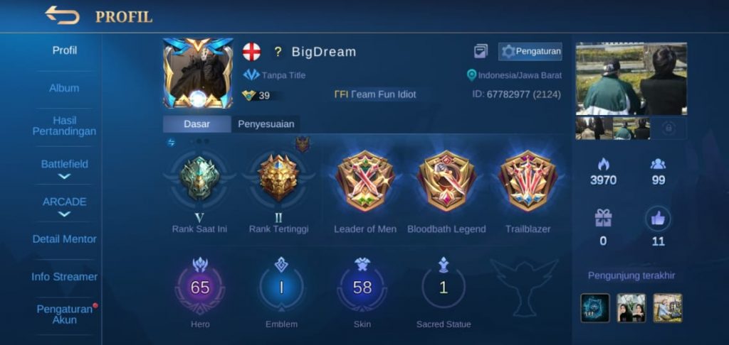 Cara Mengaitkan Akun Moonton Mobile Legends