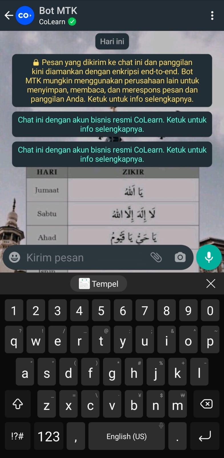 Memecahkan Matematika Melalui Whatsapp