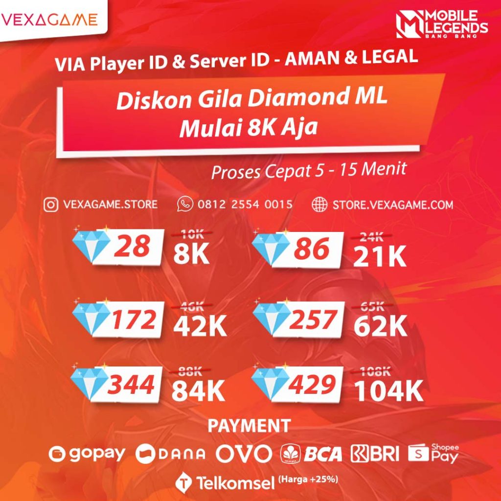 vexagame promo diamond