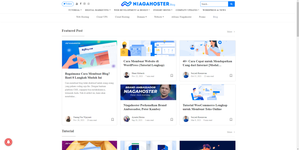 Blog Niagahoster